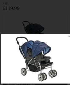 tandem pushchair sale